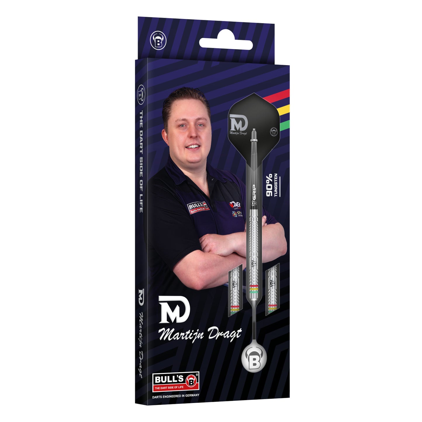 BULL'S Martijn Dragt Steel Dart | 24 Gr.