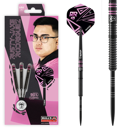 BULL'S Rusty-Jake Rodriguez Steel Dart | 21 Gr.