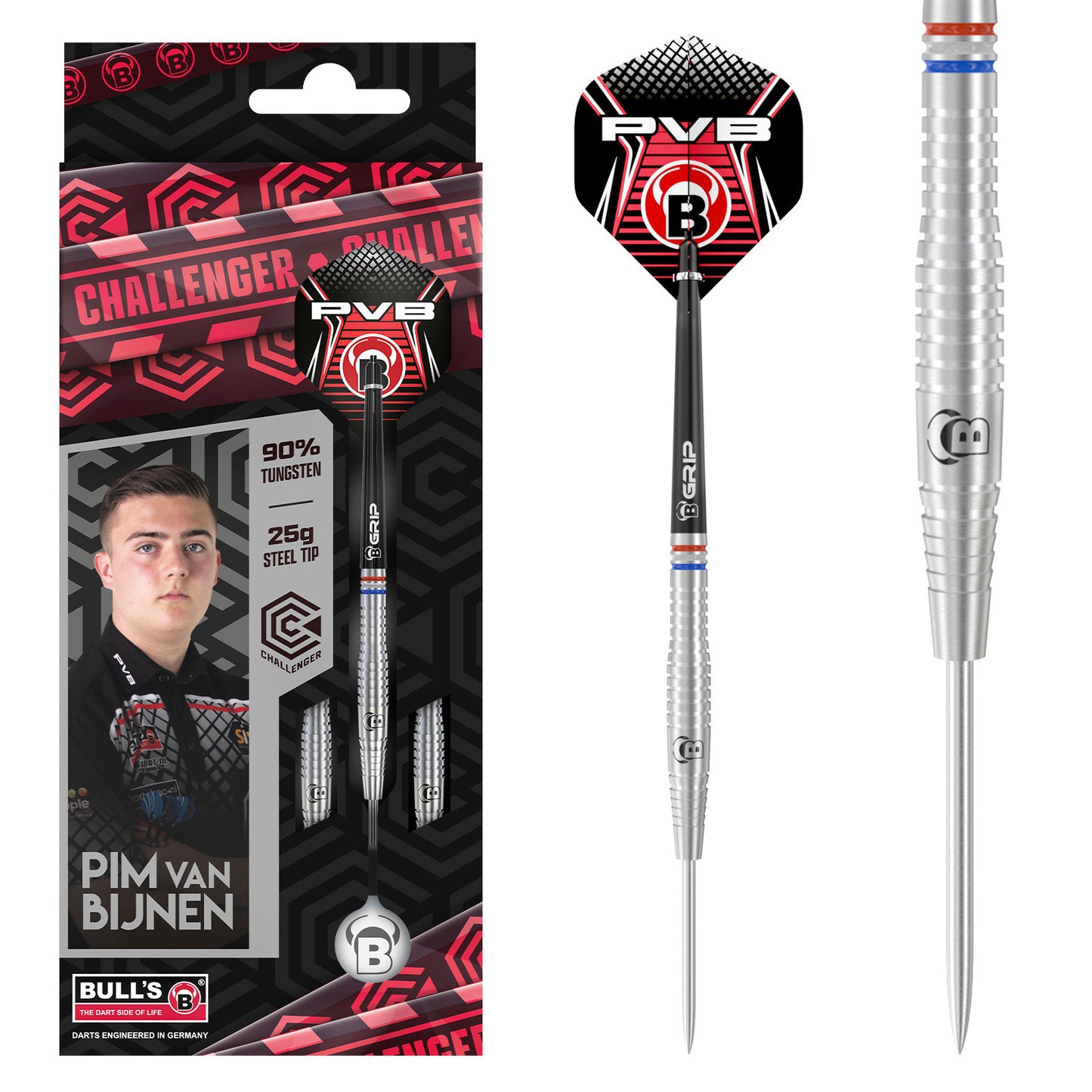 BULL'S Challenger Steeldart P. van Bijnen | 25 Gr.