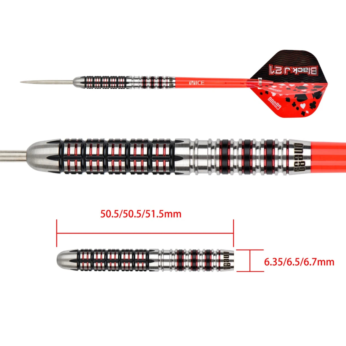 One80 Back J 21 - 01 Steeltip Dart