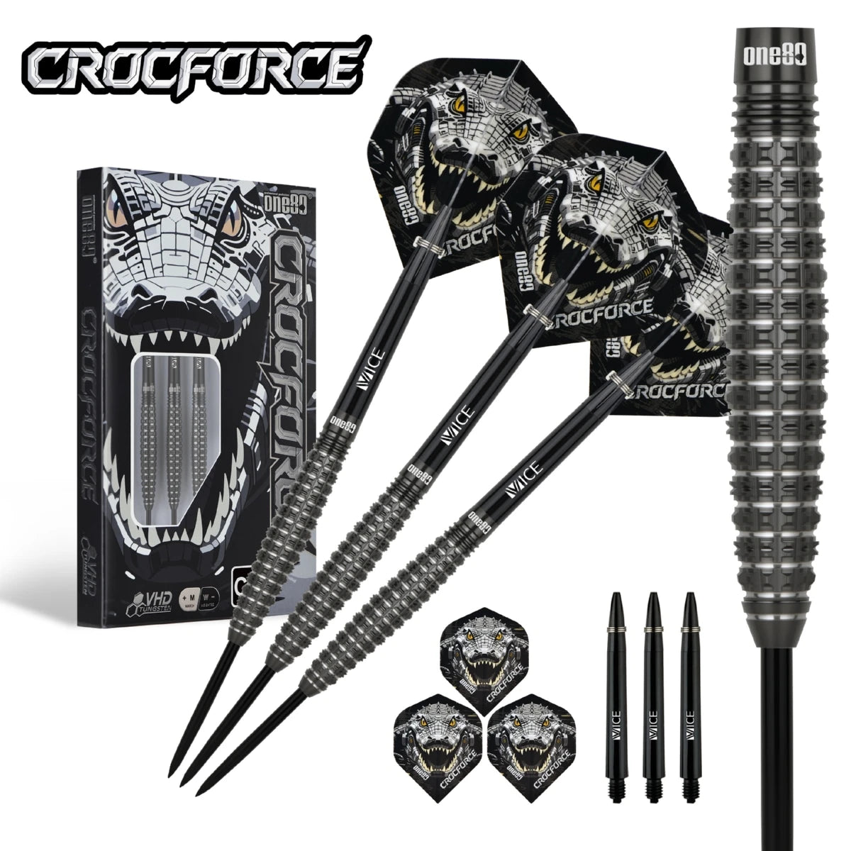 One80 Crocforce CF4 Steeltip