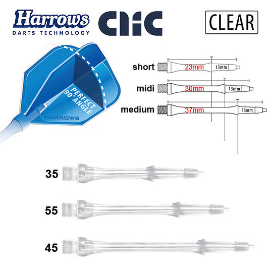 HARROWS Clic Shafts Slimline