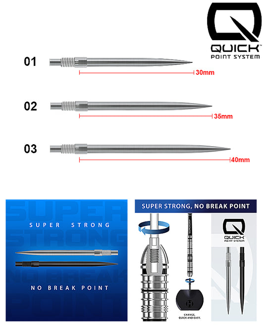HARROWS QUICK Points Silver