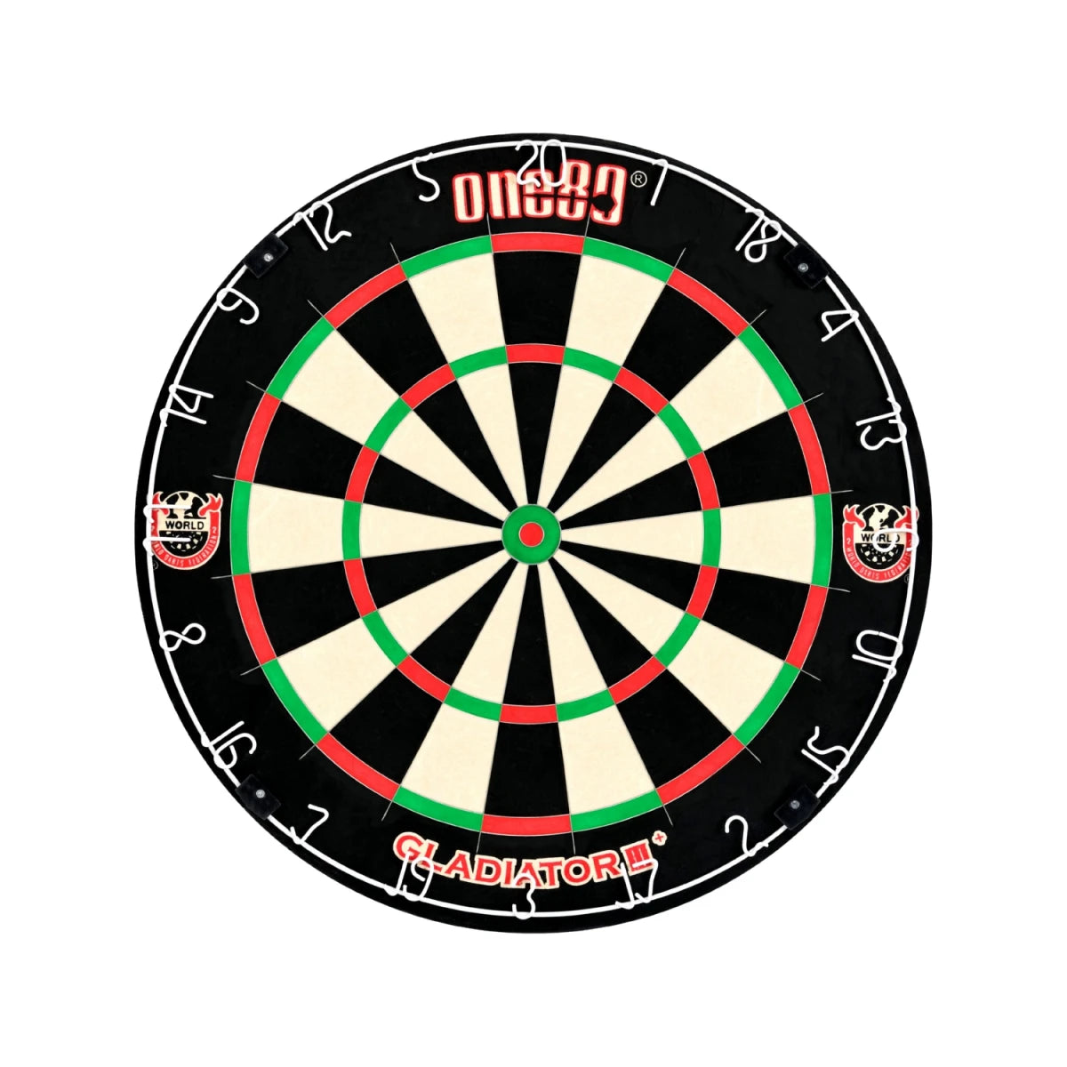 One80 Gladiator III Plus Dartboard with WDF logo