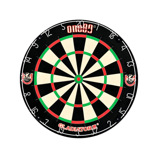 One80 Gladiator III Plus Dartboard with WDF logo