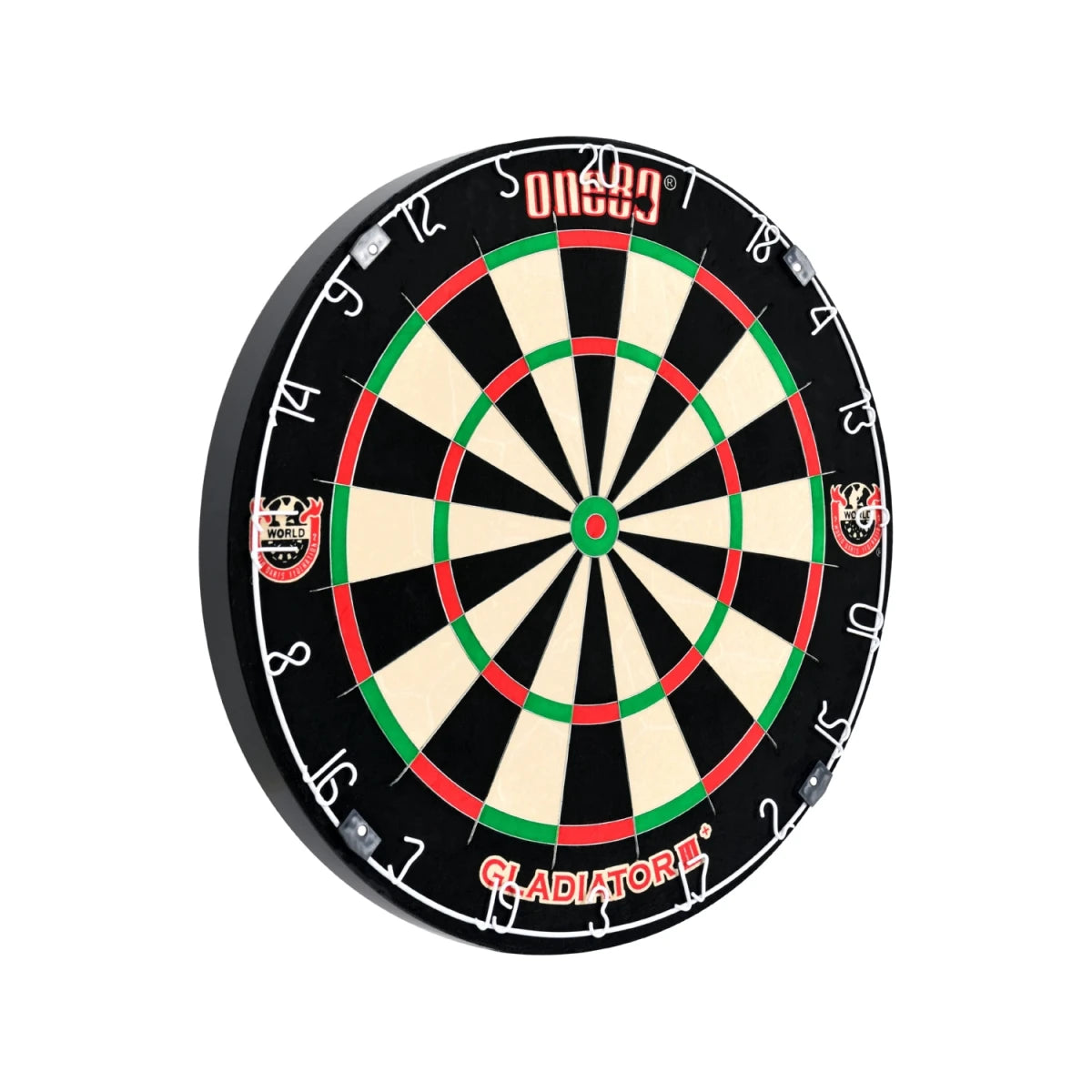 One80 Gladiator III Plus Dartboard with WDF logo