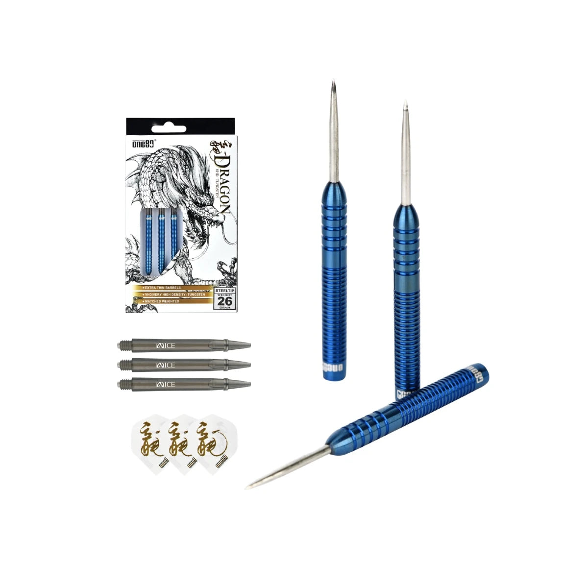 One80 Ice Dragon Steeltip