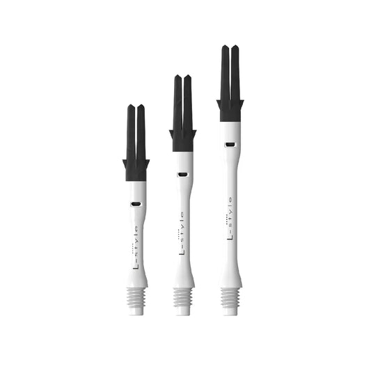 L-Shaft Carbon Silent Slim (Spinners) - White