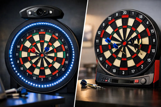 Scolia gegen Granboard Vergleich für Dartspieler