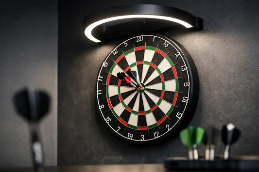 Dartboard Beleuchtung ohne Schatten richtig wählen