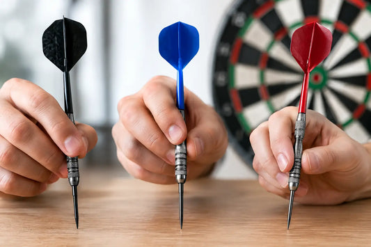 Griffarten bei Dartpfeilen im Vergleich erklärt