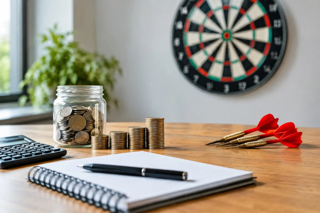 Dartclub-Kosten: Beispiel für eure Jahresplanung