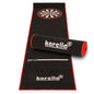 Dartmatte Karella Premium velour 290x60 schw.rot
