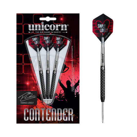 Unicorn Contender Thomas Lovely Steel Dart | 23 Gr.