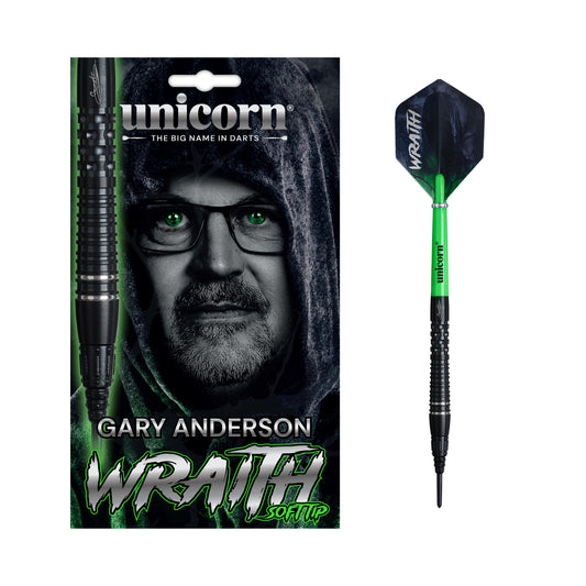 Unicorn Wraith Gary Anderson Phase 6 Soft Dart 20g