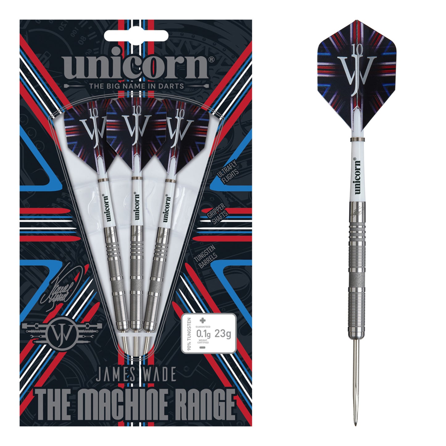 Unicorn "The Maschine" James Wade 2025 Steel Tip 90% Tungsten 23g