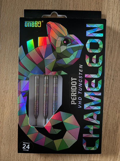 One80 Chameleon Peridot Steeldart 24g