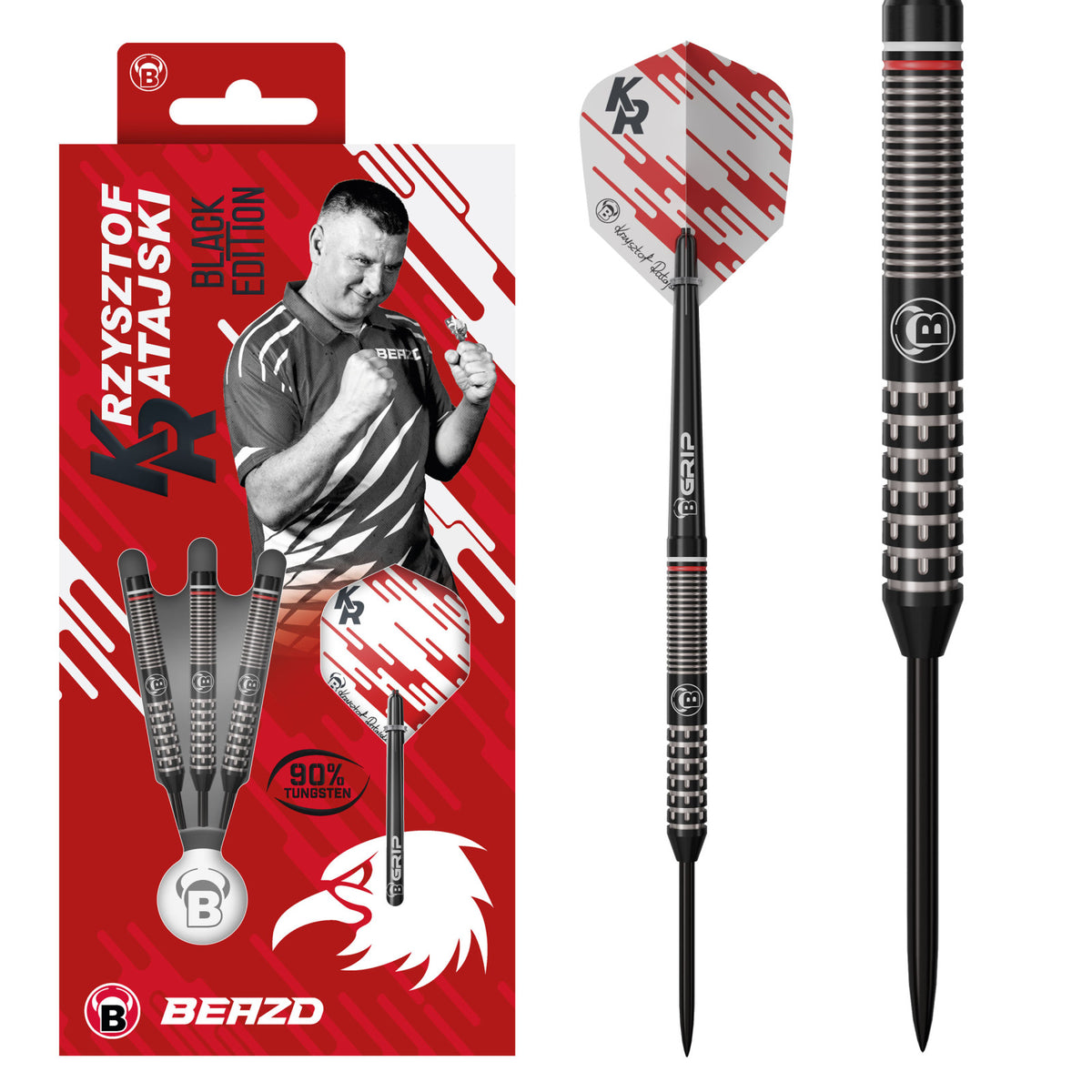 BEAZD Krzysztof Ratajski G2 Black Edition Steeldart
