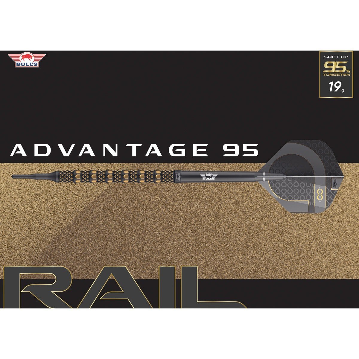 Bull's Advantage Rail Softtip 95% 19 gram