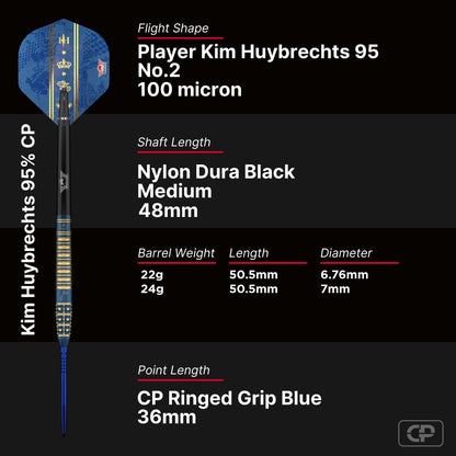 Bull's Kim Huybrechts CP Steeltip 95%