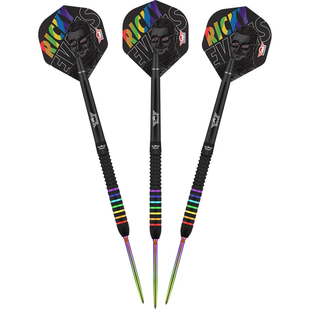 Bull's Ricky Evans CP Steeltip 95%