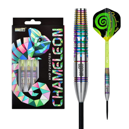 One80 Chameleon Peridot Steeltip