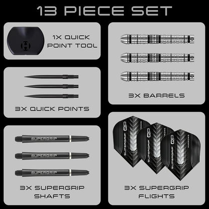 HARROWS Supergrip QP Tapered QUICK Point 90%