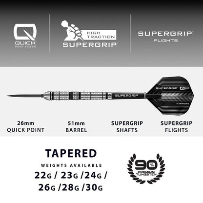 HARROWS Supergrip QP Tapered QUICK Point 90%