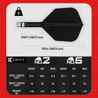 Target K-Shift NO6 Flights