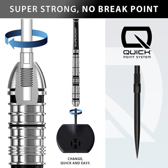 HARROWS Supergrip QP Tapered QUICK Point 90%