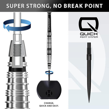 HARROWS Supergrip QP Torpedo QUICK Point 90%