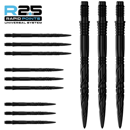 Mission R2.5 Rapid Points RP SVG Black